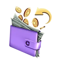 Cashback reward achievement badge