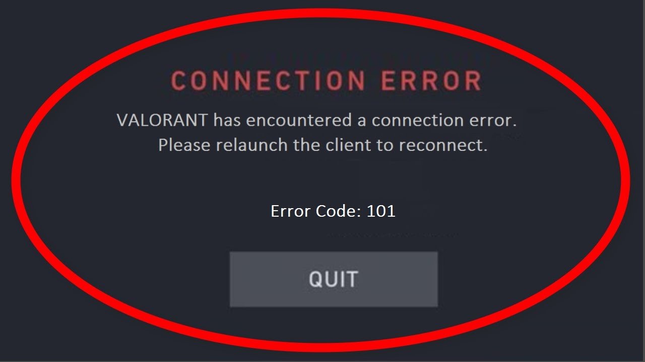 An Error 101